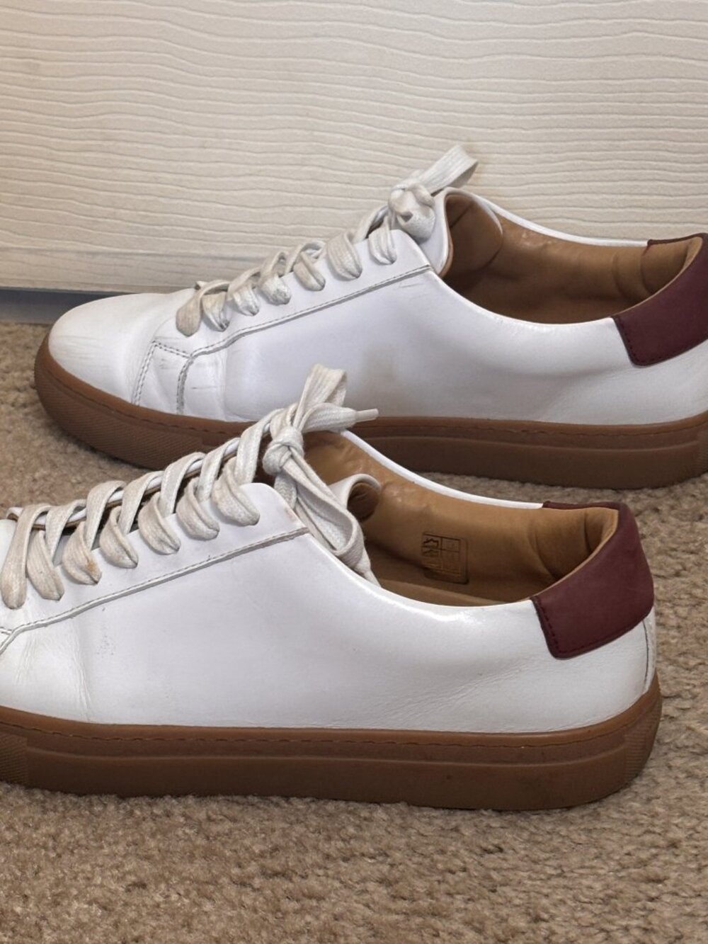 Thursday Boot Company Women's Legacy White Leather Sneakers 9.5 (fits like 9)